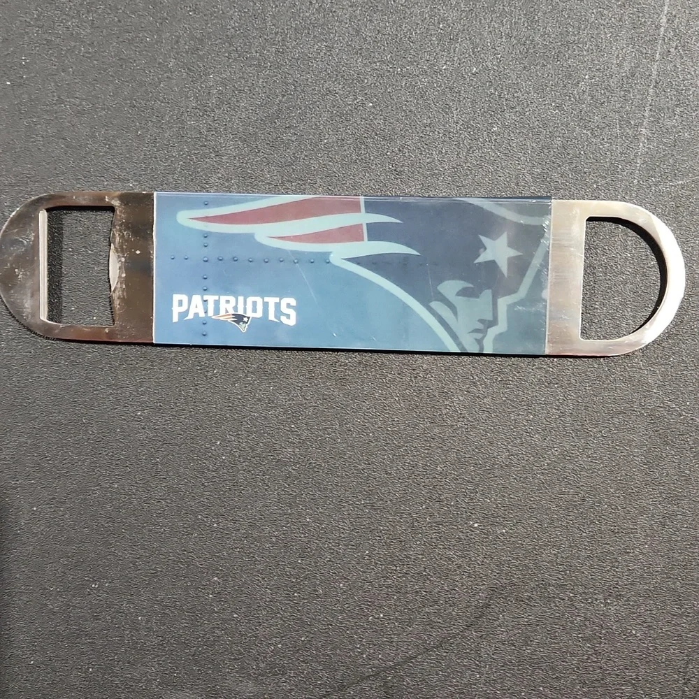 New England Patriots Metal Bottle Opener